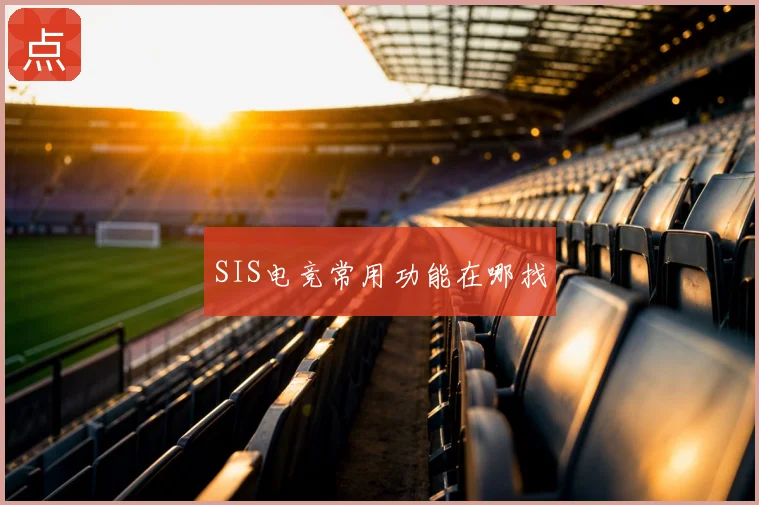 SIS电竞常用功能在哪找